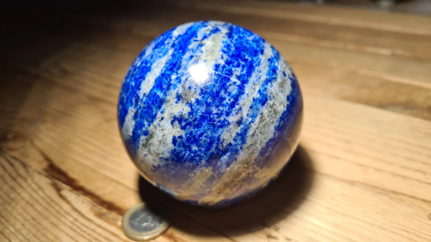 Sphère de 81mm de lapis-lazuli Lapis-Lazuli