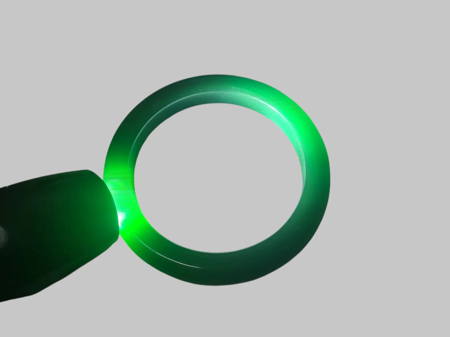 Bracelet en jade néphrite de Chine Cristal Roche