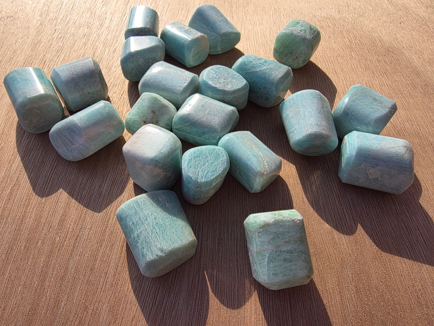 Pierres roulées de Amazonite Cristal Roche