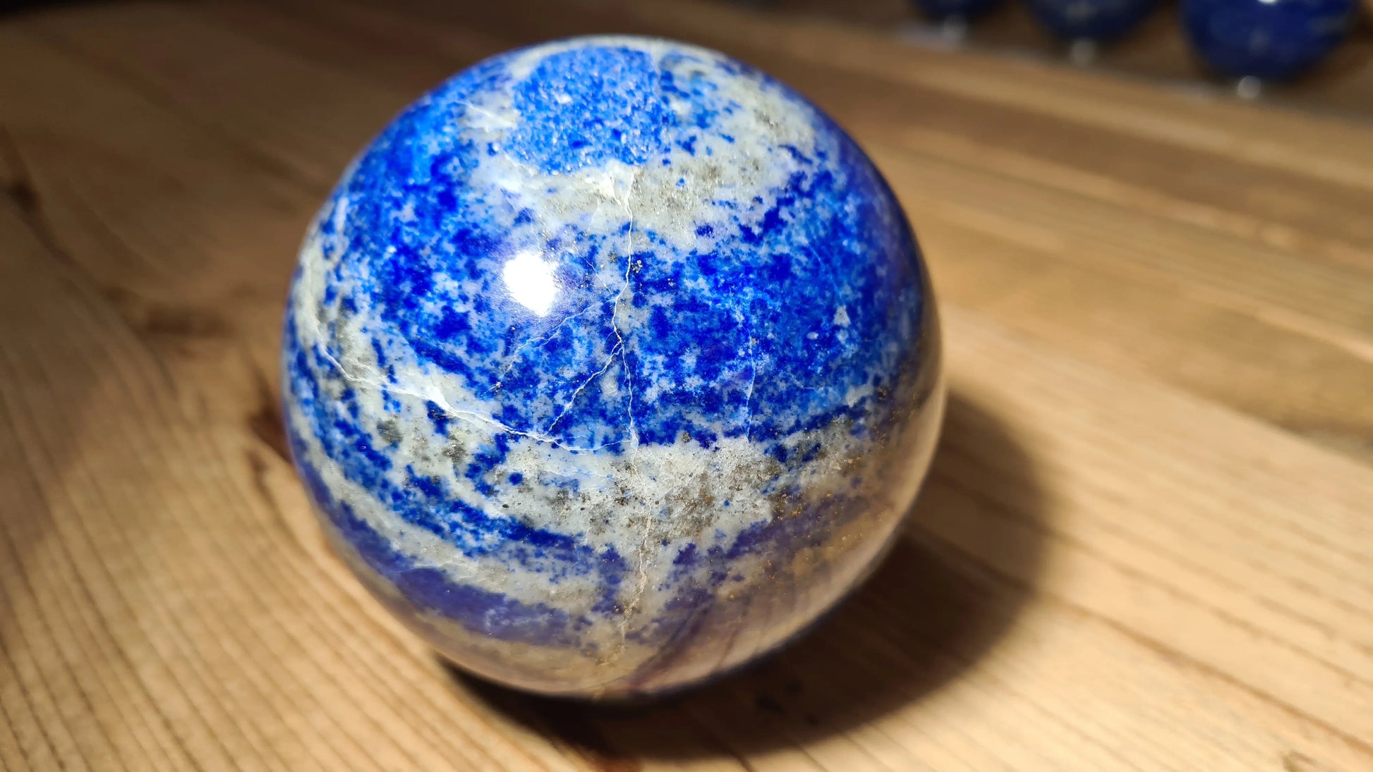 Sphère de 89mm de lapis-lazuli Lapis-Lazuli
