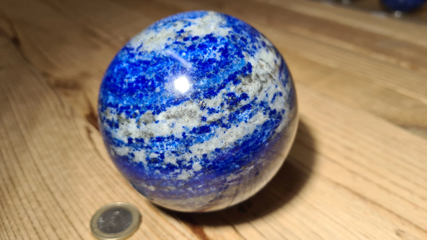 Sphère de 89mm de lapis-lazuli Lapis-Lazuli