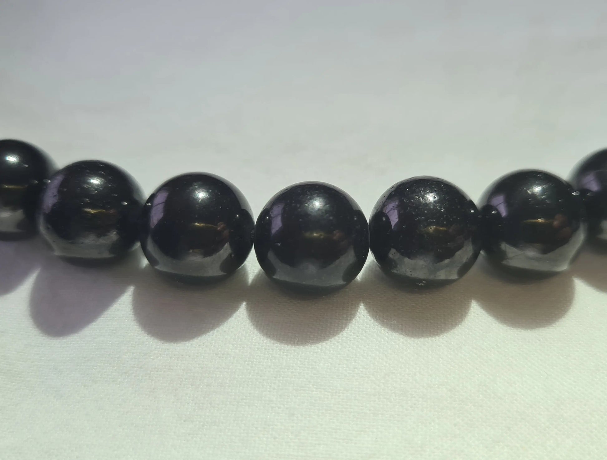 Bracelet Shungite 8mm Cristal Roche