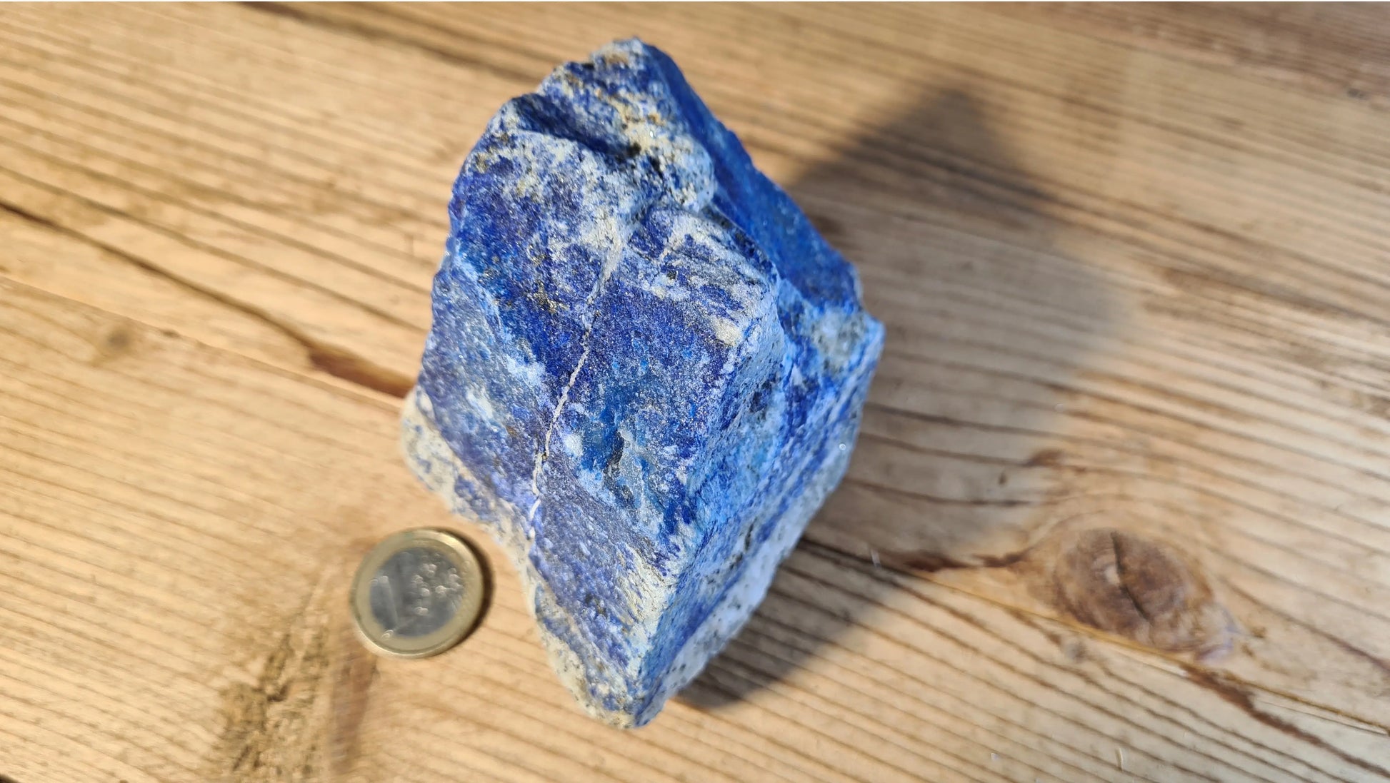Pierre de lapis-lazuli brute de 553g Lapis-Lazuli