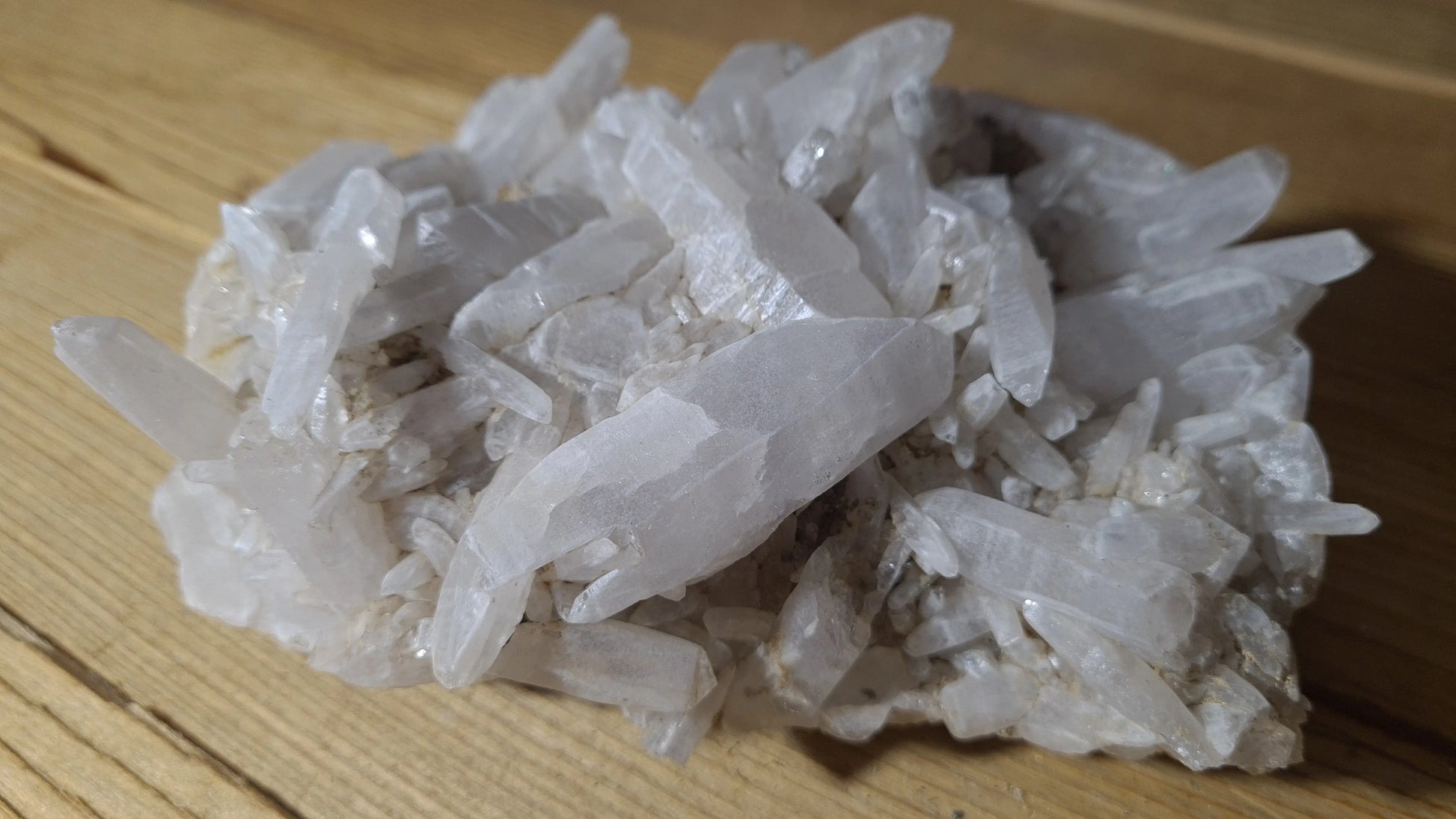 Amas de cristaux de manganocalcite 1441g, 7x11cm Cristal Roche