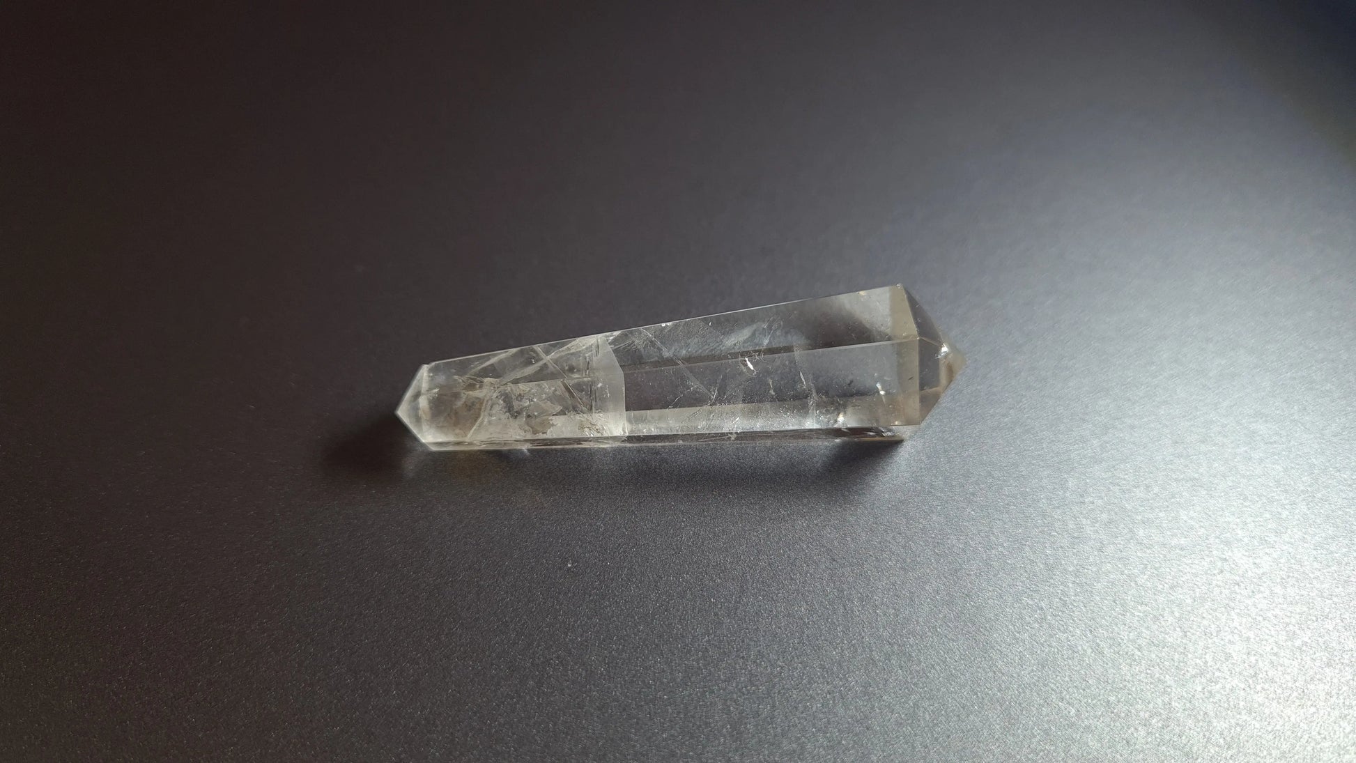 Cristal de quartz - 6 facettes - 6 x 1.7 cm - 17.2 g Ma boutique