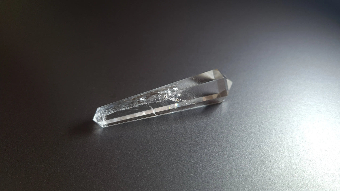 Cristal de quartz - 6 facettes - 6.8 x 1.7 cm - 19.8 g Ma boutique