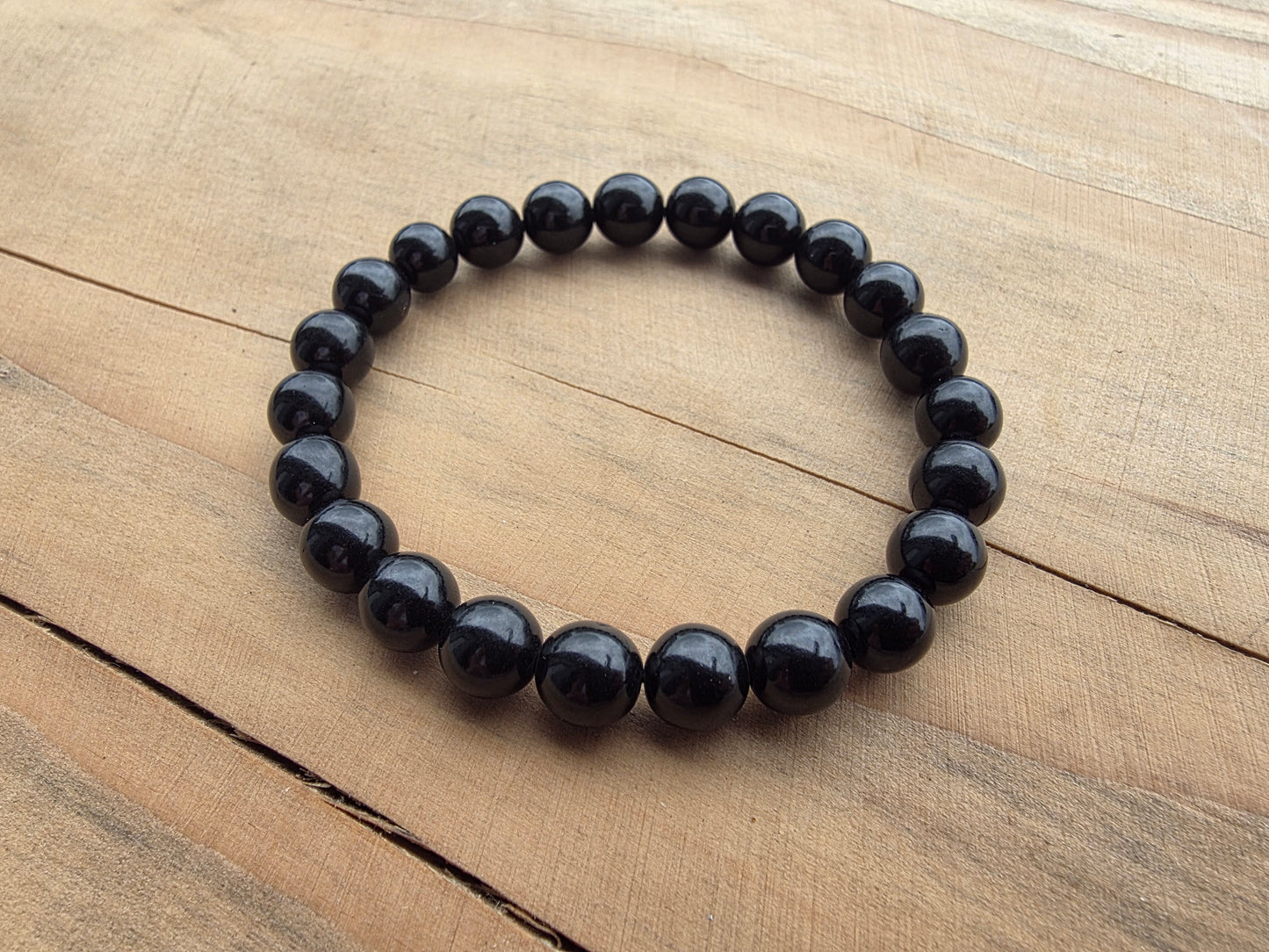 Bracelet en Guisheri de perles de 9mm Cristal Roche