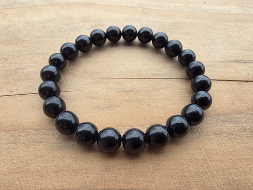 Bracelet en Guisheri de perles de 9mm Cristal Roche