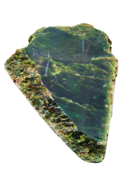 Bloc brute de jade néphrite du Canada 10.1kg Cristal Roche