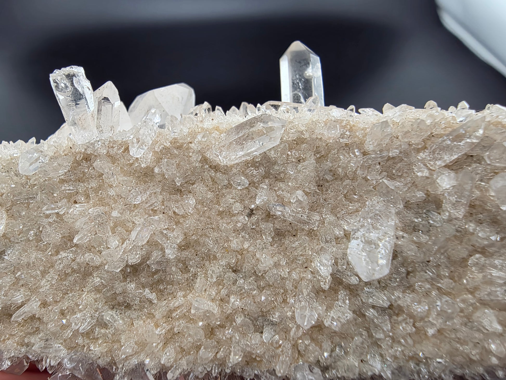Cristaux de quartz de l'Himalaya (245g) Cristal Roche