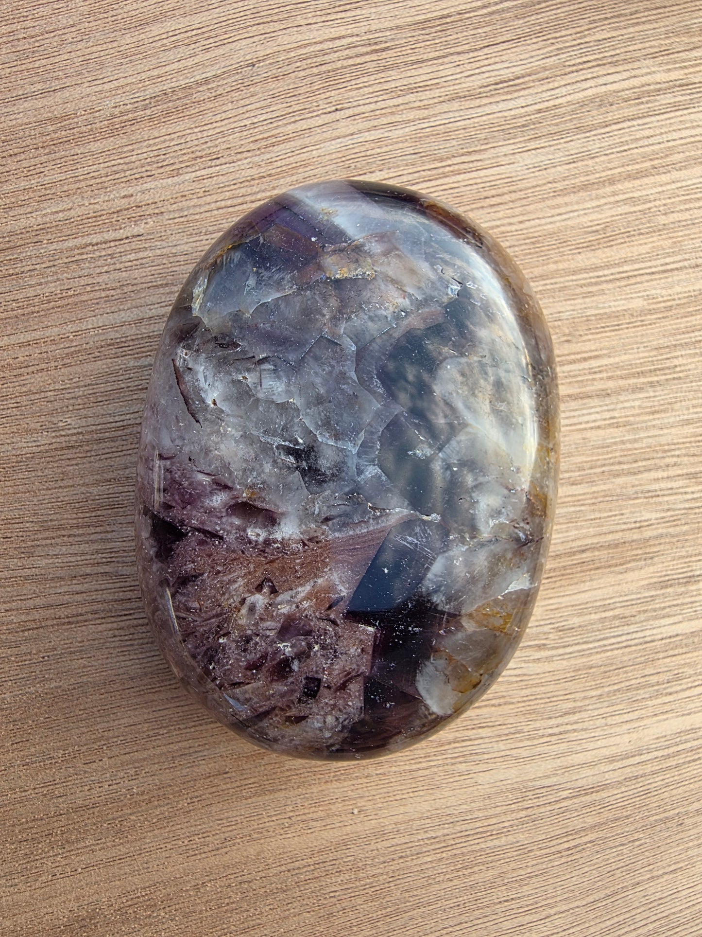 Galet d'améthyste Cristal Roche