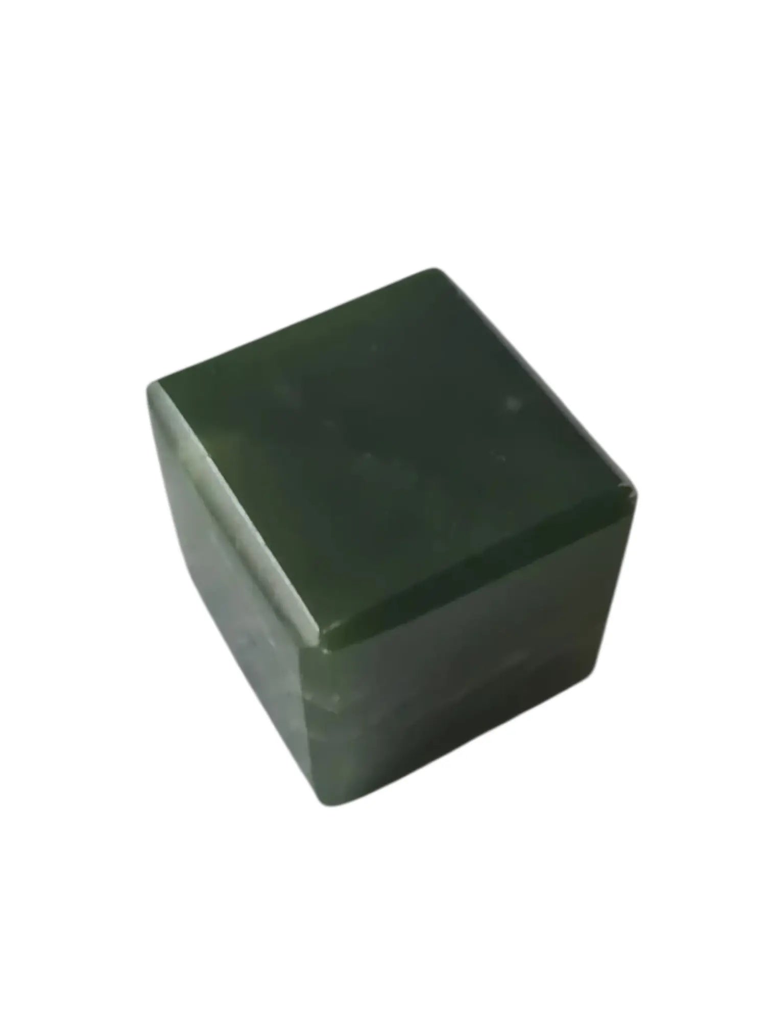 Cubes de jade néphrite de Sibérie 2cm Cristal Roche