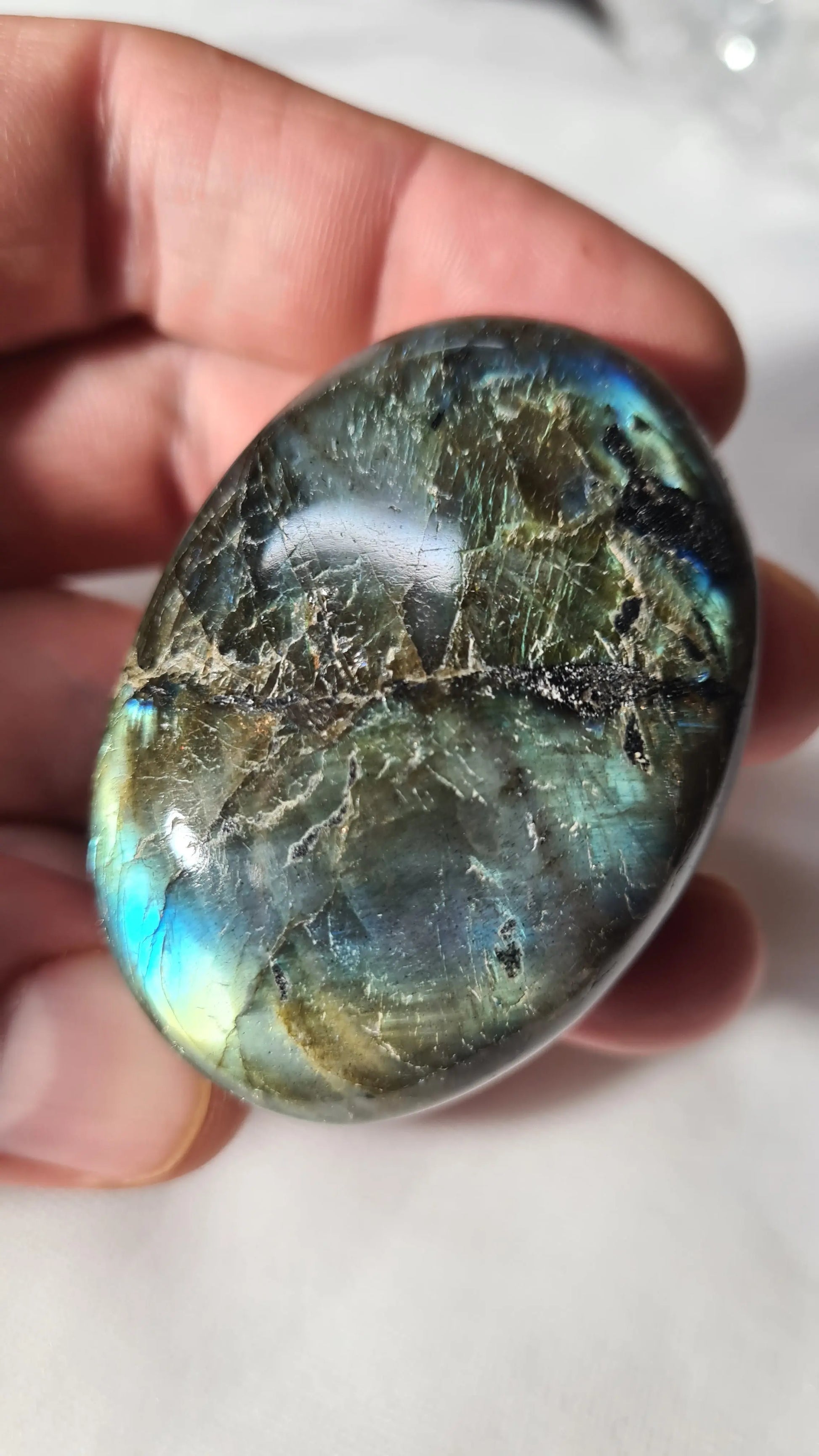 Galets de labradorite Cristal Roche