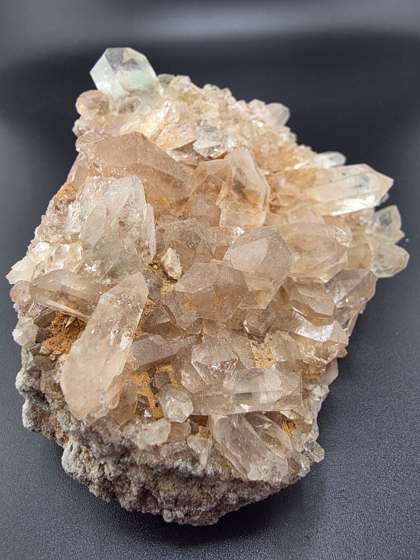 Cristaux de quartz rose de l'Himalaya (508g) Cristal Roche