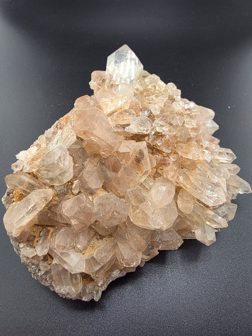 Cristaux de quartz rose de l'Himalaya (508g) Cristal Roche
