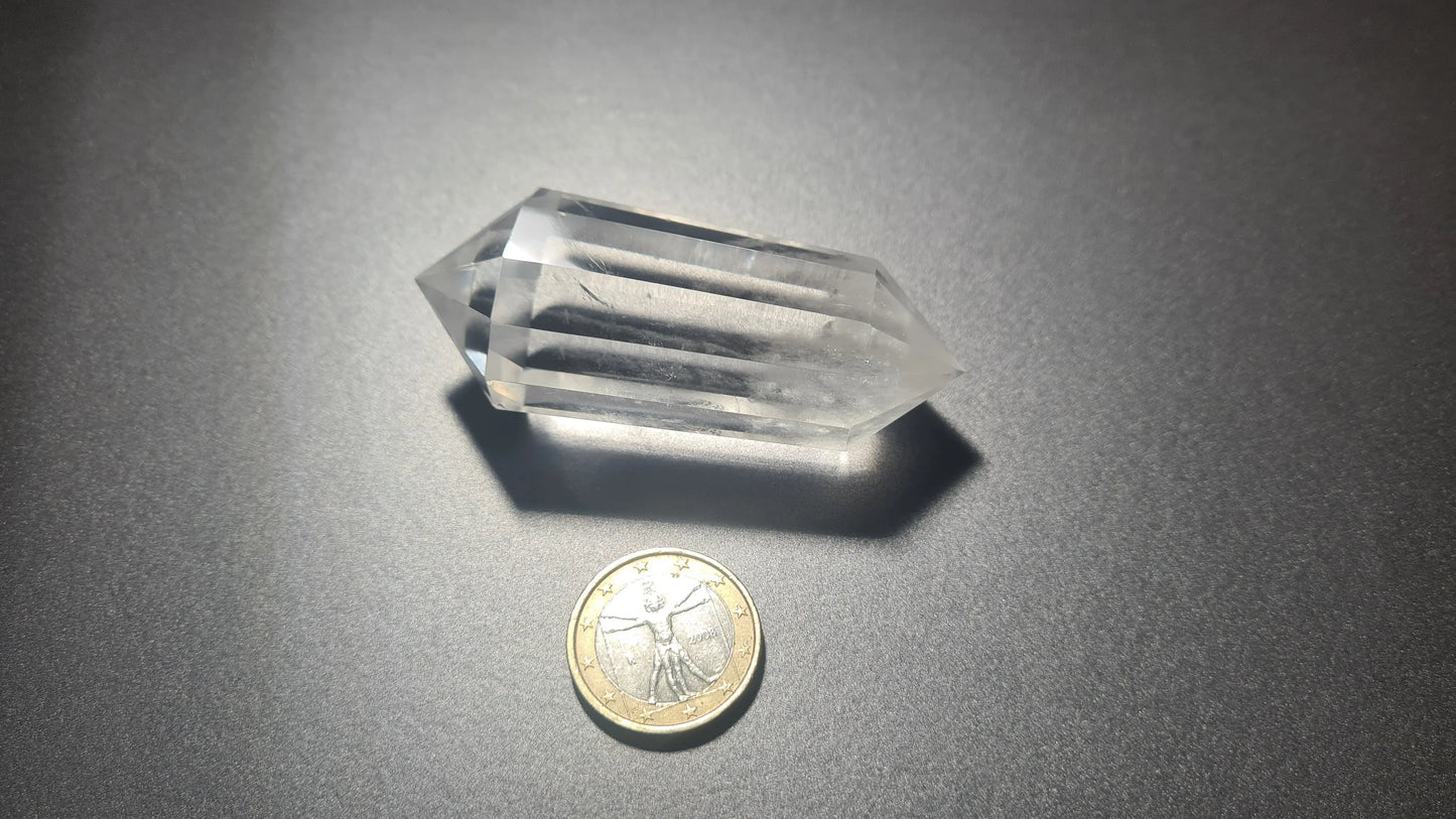 Cristal de quartz - 12 facettes - 7.2 x 3 cm - 76g Ma boutique
