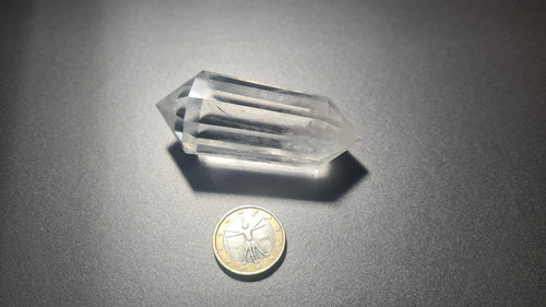 Cristal de quartz - 12 facettes - 7.2 x 3 cm - 76g Ma boutique