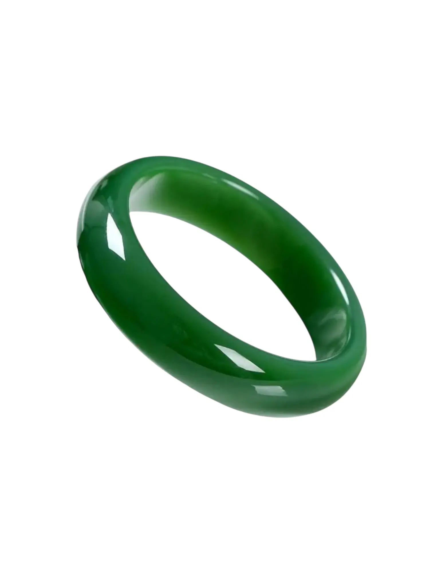 Bracelet en jade néphrite de Chine Cristal Roche