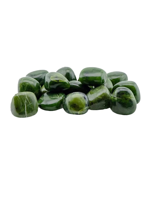 Pierres roulées en jade du Pakistan Cristal Roche