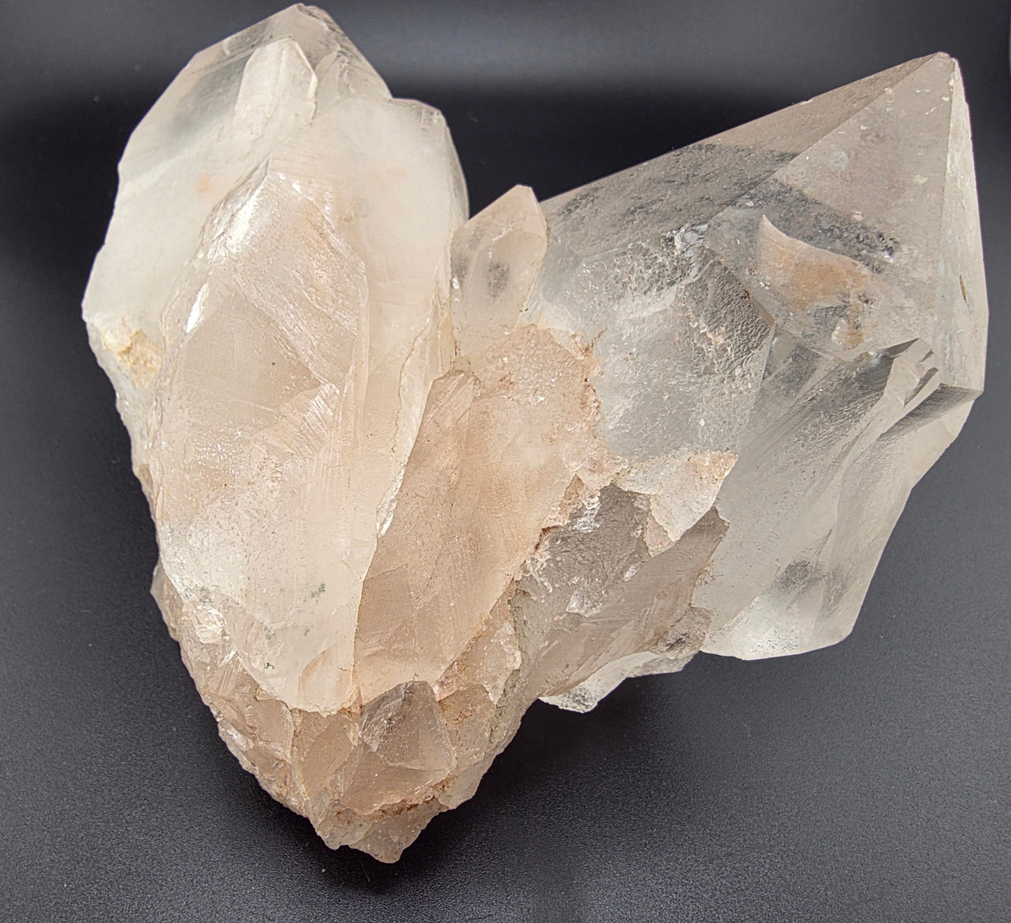 Cristaux de quartz rose de l'Himalaya Cristal Roche