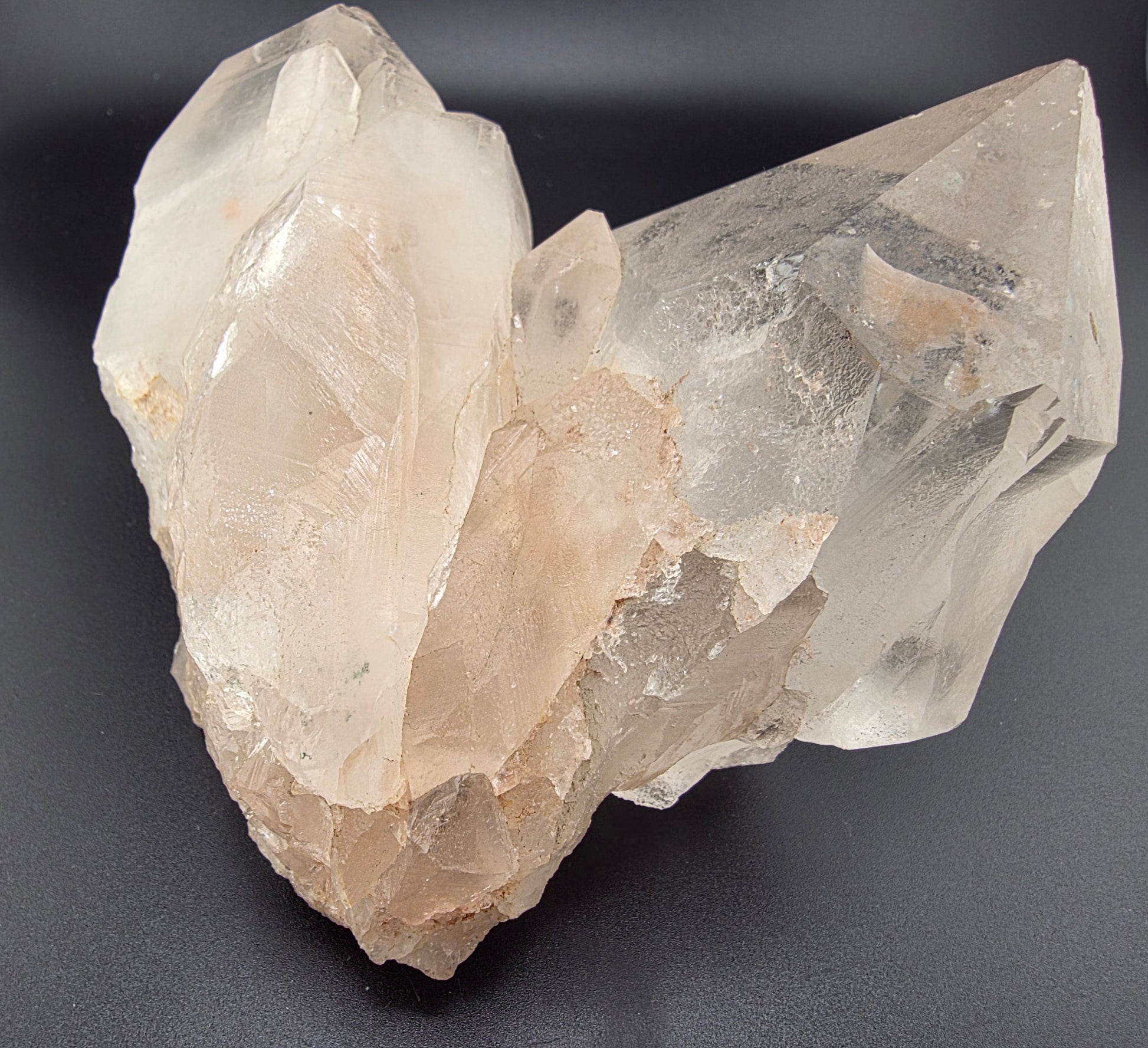 Cristaux de quartz rose de l'Himalaya Cristal Roche
