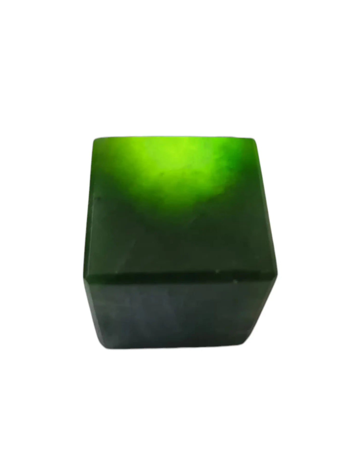 Cubes de jade néphrite de Sibérie 3cm Cristal Roche