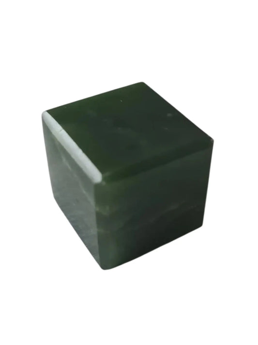 Cubes de jade néphrite de Sibérie 2cm Cristal Roche