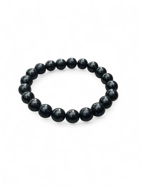 Bracelet Shungite 10mm Cristal Roche