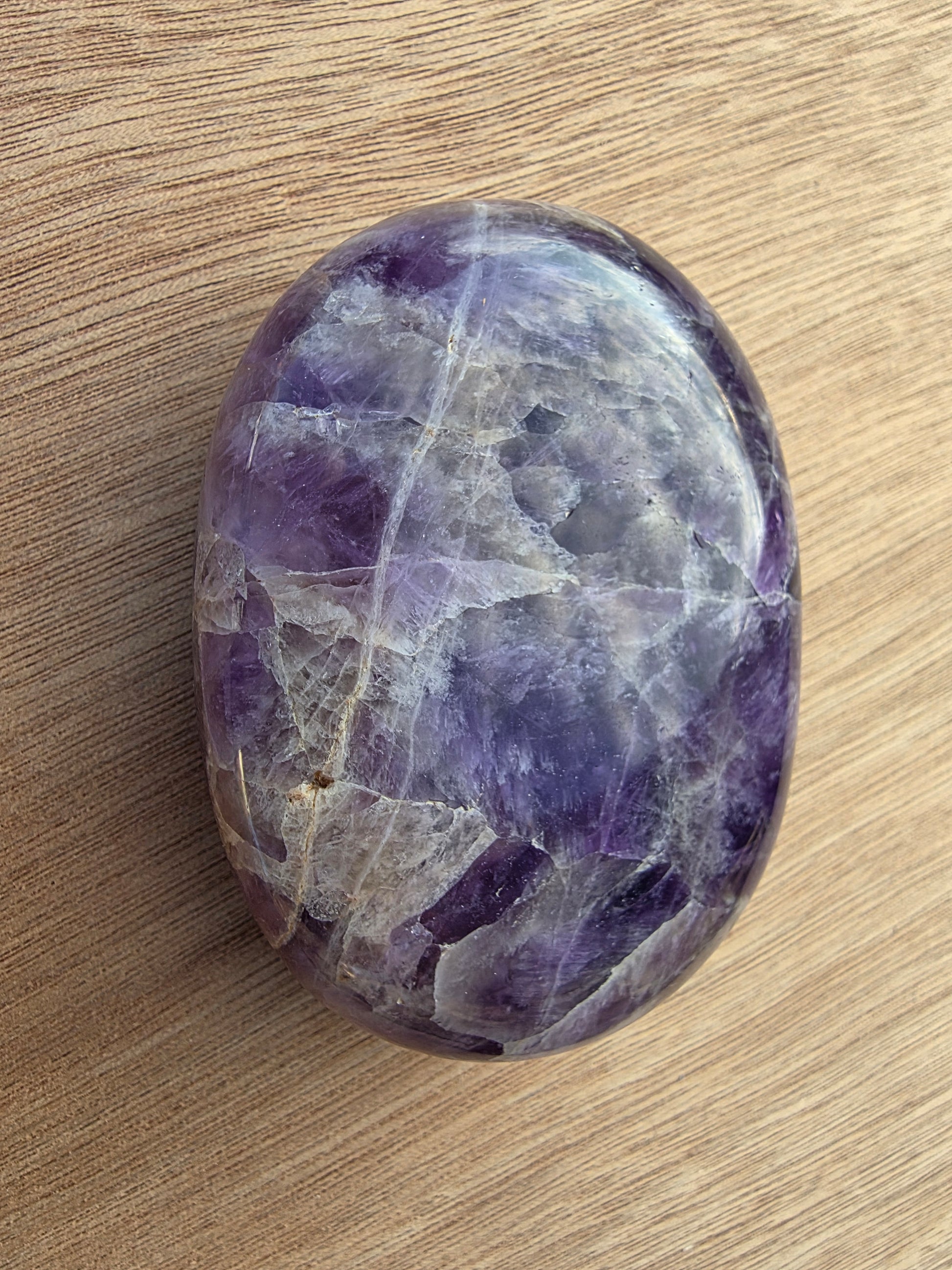 Galet d'améthyste Cristal Roche